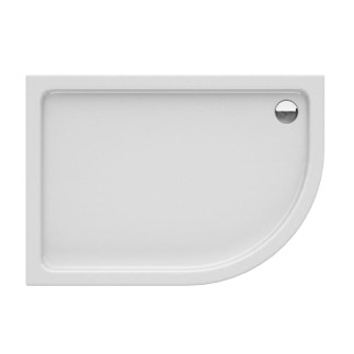 New Trendy New Maxima brodzik półokrągły lewy 100x80 cm