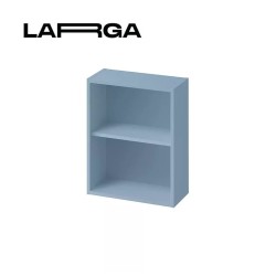 Cersanit Larga szafka boczna otwarta dolna modułowa niebieska 44,4cm