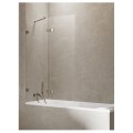New Trendy Avexa parawan nawannowy gunmetal brushed prawy 100x150 cm