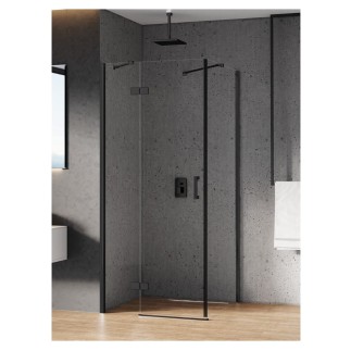New Trendy New Renoma Black kabina 80x80x195cm