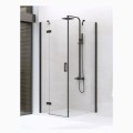 New Trendy New Renoma Black kabina prostokątna prawa 100x90x195cm