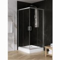 New Trendy Linia Basic Suvia kabina prysznicowa kwadratowa + brodzik 90 x 90 x 201 cm.