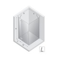 New Trendy New Renoma Black kabina 80x80x195cm- rysunek techniczny