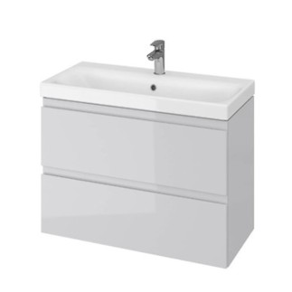 Cersanit Moduo Slim szafka 80 cm szary