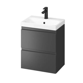 Cersanit Moduo Slim szafka 50 cm antracyt