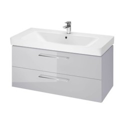 Cersanit Lara zestaw szafka 100cm + umywalka Mille szary