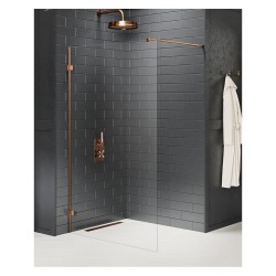 New Trendy Avexa kabina walk-in copper brushed 100x200 cm