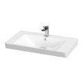 Cersanit Lara zestaw szafka 80cm + umywalka Mille szary - umywalka