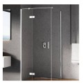 New Trendy kabina New Renoma prostokątna lewa chrom 100x80x195 cm