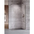 New Trendy Nesta kabina prysznicowa walk in gunmetal brushed 120*200.
