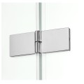 New Trendy kabina New Renoma kwadratowa prawa chrom 80x80x195 cm