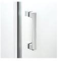 New Trendy kabina New Renoma kwadratowa prawa chrom 80x80x195 cm