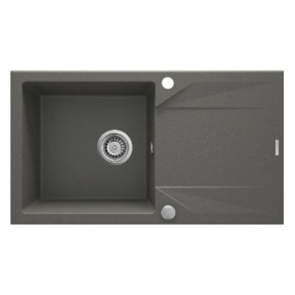 Deante Evora zlewozmywak granitowy 1-komorowy z ociekaczem 78,0x44,0x19,3 cm