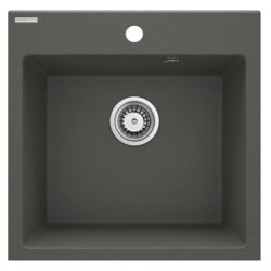 Deante Evora zlewozmywak granitowy 1-komorowy 50,0x50,0x21,6 cm.