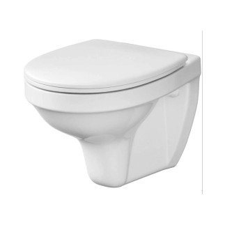 Cersanit Mito Delfi miska WC zawieszana z deską wolnoopadającą biała