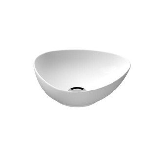 Cersanit Mito Savio umywalka nablatowa 40 cm nieregularna biała