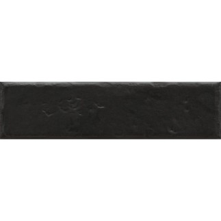 Cerrad Foggia Nero płytka klinkierowa elewacyjna 6,5x24,5