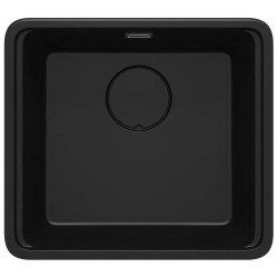 Deante Momi zlewozmywak granitowy 1-komorowy 50x45 nero.