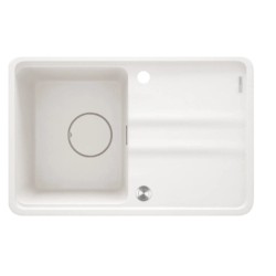 Deante Momi zlewozmywak granitowy 1-komorowy z ociekaczem 67,0x44,0x23,0 cm.