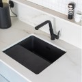 Deante Momi zlewozmywak granitowy 1-komorowy 50x45 nero.