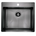 Deante Olfato Precious zlewozmywak stalowy 1-komorowy 55,0x50,5x20,0 cm titanium.