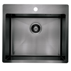 Deante Olfato Precious zlewozmywak stalowy 1-komorowy 55,0x50,5x20,0 cm titanium.