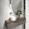 Opoczno Meer stone stone grys satin 24*74 płytka ścienna
