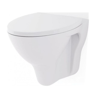 Cersanit Mito miska WC zawieszana z deską duroplastową biała