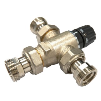 Deante Press mieszacz termostatyczny do baterii centralny