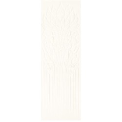 Paradyż Cold Crown white struktura płytka ścienna 39,8 x 119,8 cm