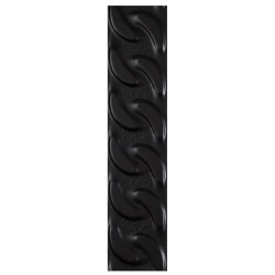 Paradyż Fasion Spirit listwa ścienna black struktura mat 9x39,8
