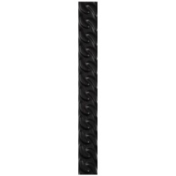 Paradyż Fasion Spirit listwa ścienna black struktura mat 4,5x39,8