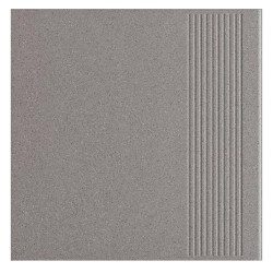 Paradyż classica Bazo grys sól i pieprz mat stopnica gresowa 30x30cm