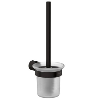 Deante Arnika szczotka wc wisząca z pojemnikiem nero