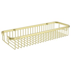 Deante Round koszyk prysznicowy złoto szczotkowane