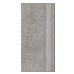 Paradyż Carrizo Grey str. stopnica prosta 30x60