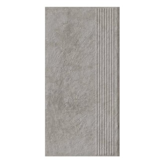 Paradyż Carrizo Grey str. stopnica prosta 30x60