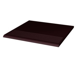 Paradyż Natural brown stopnica 30x30cm