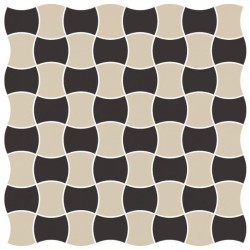 Paradyż Modernizm nero mozaika prasowana MIX C K.3,6x4,4  30,86x30,86