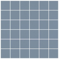 Paradyż Modernizm blue mozaika cięta K.4,8x4,8  29,8x29,8