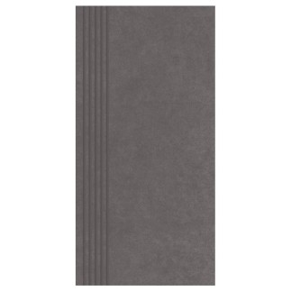 Paradyż Intero płytka gresowa nieszkliwiona matowa grafitowa 29,8x59,8 cm