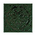Tubądzin Tinta green dekor scienny 14,8 x 14,8.