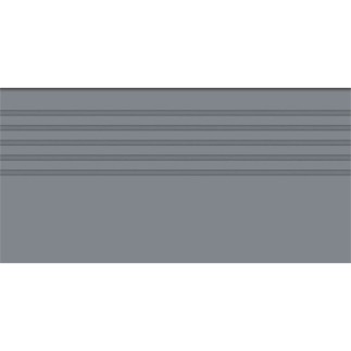 Tubądzin Cielo e Terra Grafite mat stopnica 29,6x59,8