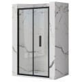 Rea Rapid fold drzwi prysznicowe 80x195 black