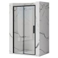 Rea Rapid Slide drzwi prysznicowe przesuwne 110x195 black