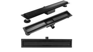 Rea Neox odpływ liniowy czarny 70 cm