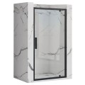 Rea Rapid Swing Black 70 drzwi prysznicowe 70x195