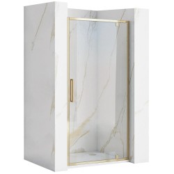 Rea Rapid Swing Gold 100 drzwi prysznicowe 100x195