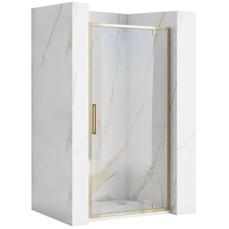 Rea Rapid Swing Gold 100 drzwi prysznicowe 100x195