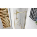 Rea Rapid Swing Brush Gold 100 drzwi prysznicowe 100x195